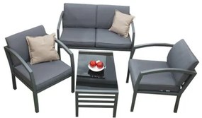 BELLARIA LOUNGE - zestaw ogrodowy aluminiowy