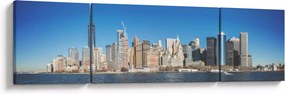 Obraz - Manhattan w Nowym Jorku (170x50 cm)