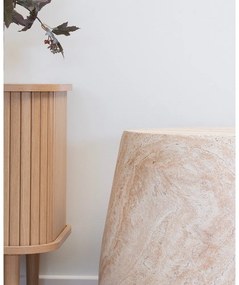 Kamienny okrągły stolik ø 47,5 cm Bonn – House Nordic