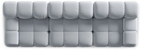 Jasnoniebieska aksamitna sofa 282 cm Bellis – Micadoni Home