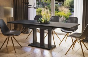 Stół Appia Black 210 rozkładany od 130 do 210 cm