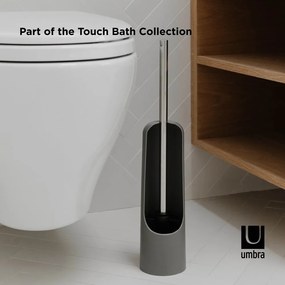 Szara plastikowa szczotka do WC Touch – Umbra