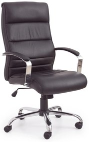 Czarny fotel biurowy do gabinetu - Calmer