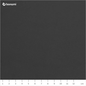 Ciemnoszare aksamitne tapicerowane łóżko dwuosobowe ze schowkiem i stelażem 140x200 cm Brody – Mazzini Beds