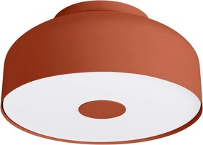 Pomarańczowa lampa sufitowa ø 30 cm Blacko – Sollux