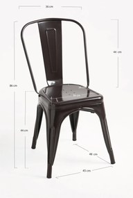 Pakiet 4 krzese Torix