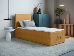 Łóżko kontynentalne Ares Mini - Powierzchnia spania: 80x200 cm