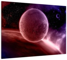 Obraz - Planeta (70x50 cm)