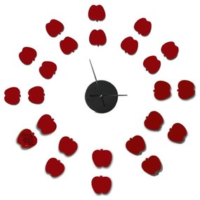 Zegar samoprzylepny Mauro Ferretti Apples, ⌀ 75 cm