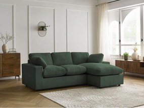 Zielony sztruksowy narożnik Belair – Bobochic Paris