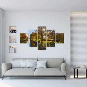 Obraz kanału wodnego (125x70 cm)