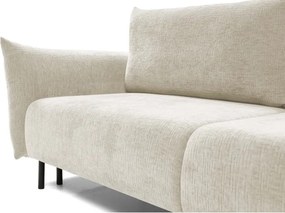 Sofa ADEL z funkcja spania i pojemnikiem ECRU OVER THE HORIZON 03