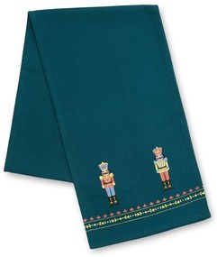 Bawełniany bieżnik ze świątecznym motywem 33x220 cm Nutcracker – Catherine Lansfield