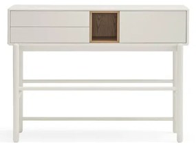 Biała konsola 35x120 cm Corvo – Teulat