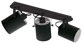 Eglo 33647 - Oprawa punktowa VILLABATE 3xE27/10W/230V