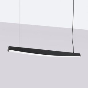 Lampa wisząca JORUN 80 czarna LED 3000K SOLLUX  LIGHTING