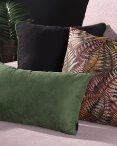 Zestaw poduszek do salonu Fern Flower maroon