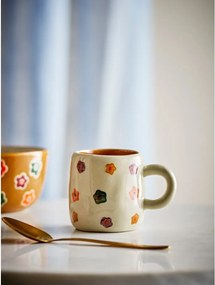 Beżowy kamionkowy kubek dla dzieci 130 ml Addy – Bloomingville Mini