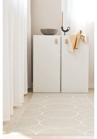 Kremowy dywan odpowiedni na zewnątrz 70x100 cm Boo Linen – Pappelina