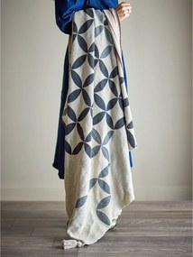 Koc z mieszanki bawełny 130x155 cm Forma – Bloomingville