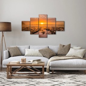 Obraz zachodu słońca (125x70 cm)
