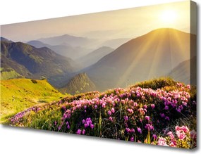 Obraz canvas na ścianę Panorama Górskiej Hali