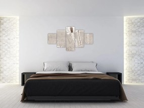 Obraz - Oset w zimie (125x70 cm)