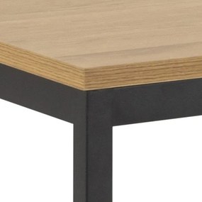 Nierozkładany stół loftowy do jadalni Seaford 160x80