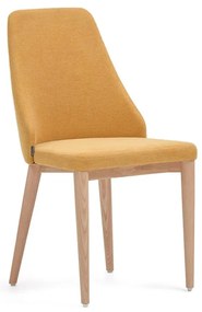 Musztardowe krzesło Rosie – Kave Home