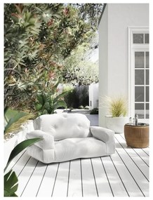 Biała sofa rozkładana odpowiednia na zewnątrz Karup Design OUT™ Hippo White