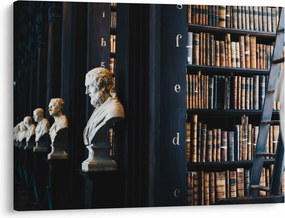 Obraz - W bibliotece (70x50 cm)
