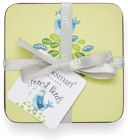 Korkowe podkładki zestaw 4 szt. Forest Birds – Cooksmart ®