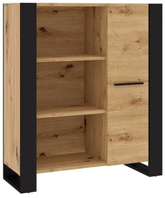 Regał na książki dąb artisan H0-D25