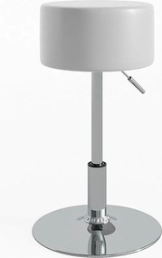 Stołek biały 33.5x33.5x67 design