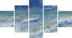 Obraz - Pierre-Auguste Renoir, Seascape, reprodukcje (125x70 cm)
