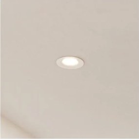 Eglo 902329 - LED ściemnialna oprawa wpuszczana SALICETO LED/6,4W/230V śr.8,8cm biała