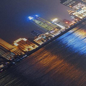 Obraz - Refleksy nocy (125x70 cm)