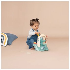 Smoby little żółw do ciągnięcia ze zjeżdżalnią dla piłeczek 12m+