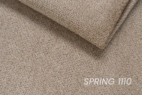 Sofa Zeldia 155 z funkcją spania - brązowy szenil hydrofobowy Spring 1110