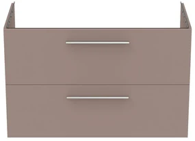Szarobeżowa wisząca szafka pod umywalkę 100x63 cm i.Life B – Ideal Standard
