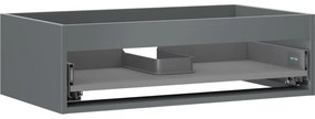 Mexen Box-A korpus szafki podumywalkowej 80 cm, 1 szuflada, grafit mat - 91AX0-0800-235-1-66