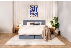 Niebieskie łóżko kontynentalne 180x200 cm Olia Bold – Bonami Selection
