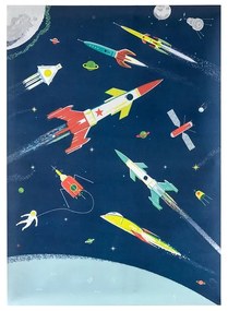 Dekoracja dziecięca Glow in the Dark Space Age – Rex London
