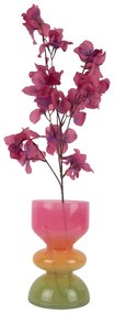 Pomarańczowy/różowy szklany wazon (wysokość 20,5 cm) Funky Vibes – PT LIVING