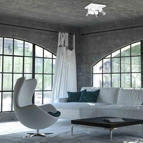 Lampa sufitowa biała kierunkowa WILSON WHITE 4xGU10