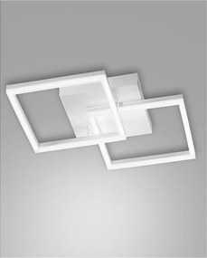 BARD nowoczesna lampa sufitowa LED 39W biała 3394-29-102 Fabas Luce