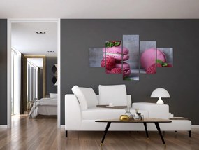 Obraz makaroników (125x70 cm)