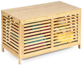 Pojemnik do przechowywania G21 76 x 40 x 45 cm, bambusowy