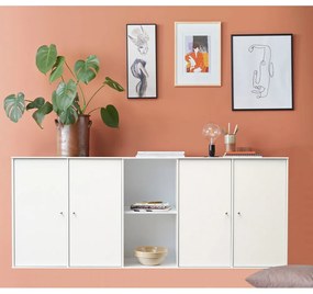 Biały modułowy system półek 169x69 cm Mistral Kubus – Hammel Furniture