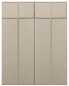 Kremowa szafa modułowa z litego drewna sosnowego 200x250 cm Daily – vtwonen